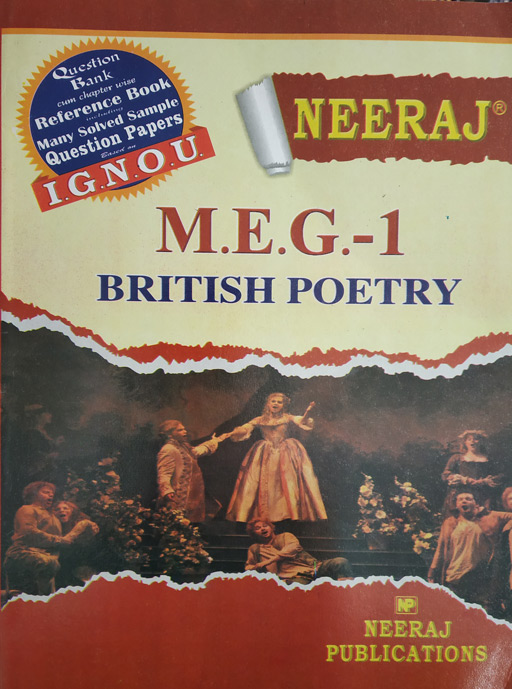 Neeraj MEG - 01 British Poetry